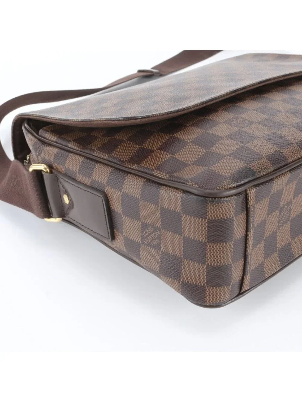 Louis Vuitton Damier Shelton Leather Shoulder Bag Crossbody Business